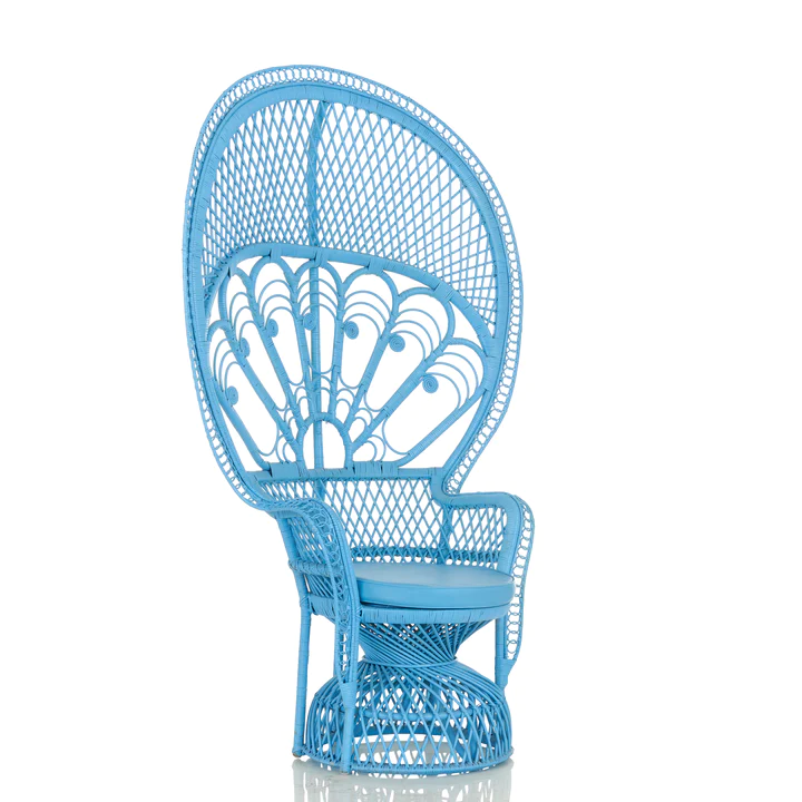 Delila 70" Rattan Peacock Chair